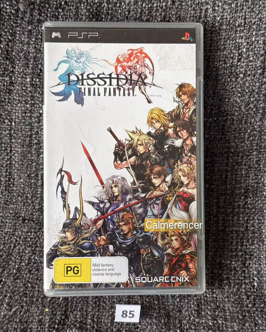 Dissidia Final Fantasy  PSP Game - PlayStation Portable