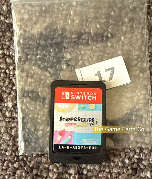 Snipper Clips Switch Game loose (No Case) - Nintendo Switch