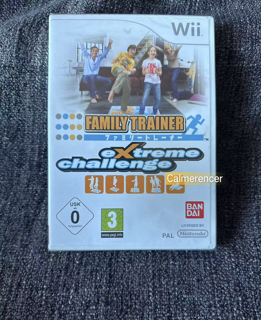 Family Trainer  Extreme Challenge Brand New -  Nintendo Wii game