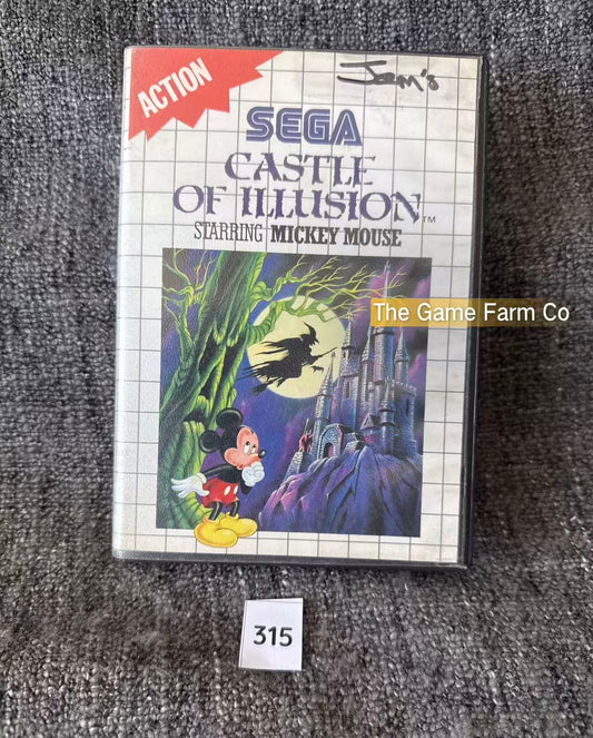 Castle Of Illusion Starring Mickey Mouse Game - Sega Master System
