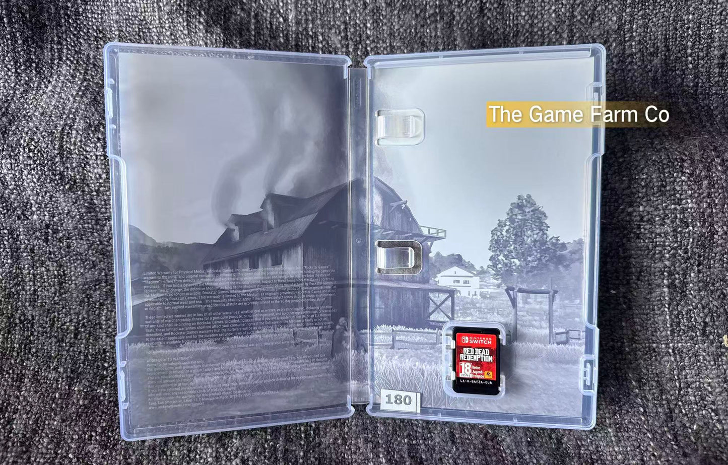 Red Dead Redemption (Nintendo Switch) Complete CIB Physical Cartridge PAL