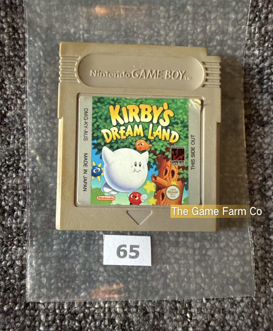 Kirby's Dream Land Game - Nintendo Gameboy