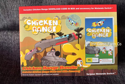 Chicken Range Boxed - Brand new (DOWNLOAD CODE) Switch Game - Nintendo Switch