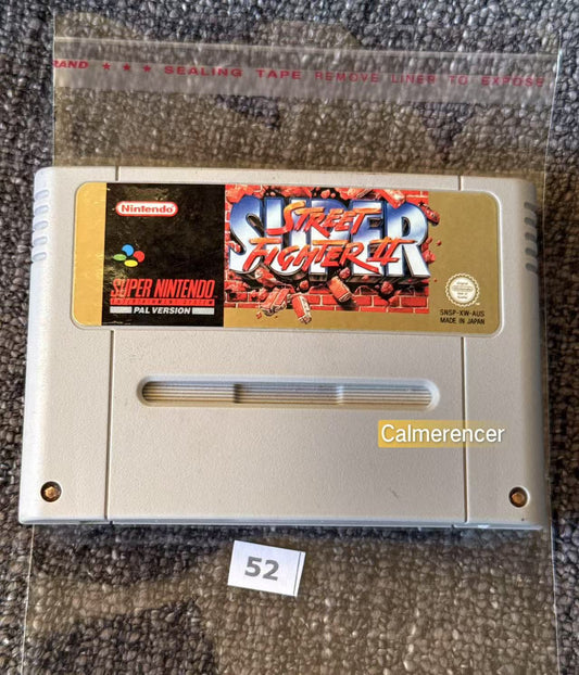 Super Street Fighter - Super Nintendo (Snes) Game