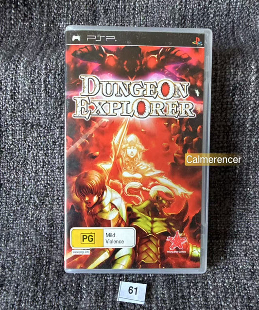 Dungeon Explorer PSP Game - Playstation Portable