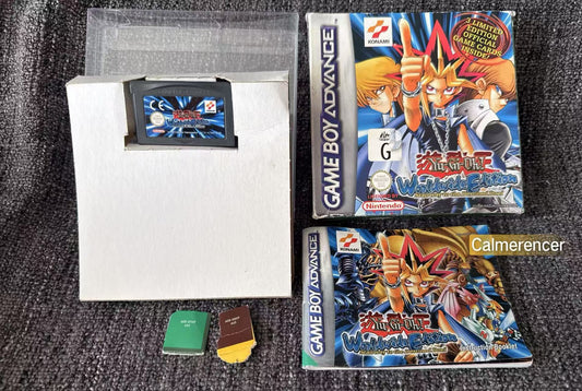 Yu Gi Oh Worldwide Edition Stairway To The Destined Duel Boxed Game -Nintendo Gameboy Advance GBA - Pal Version