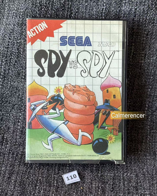 Spy Vs Spy Game - Sega Master System
