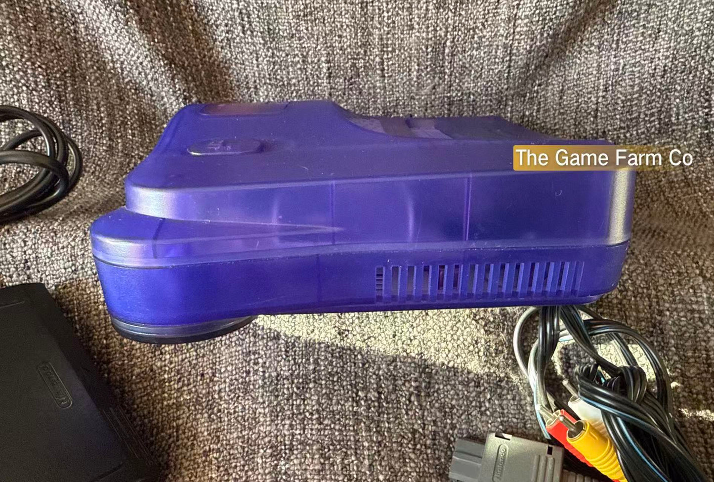 Grape Purple Funtastic Nintendo 64 Console Bundle N64 Tested Excellent Condition