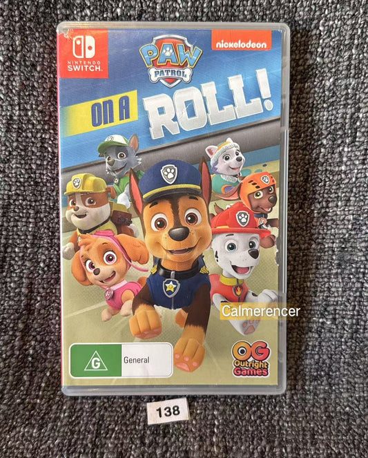 Paw Patroll On A Roll Switch Game - Nintendo Switch