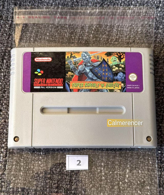Super Ghost N Ghouls - Super Nintendo (Snes) Game