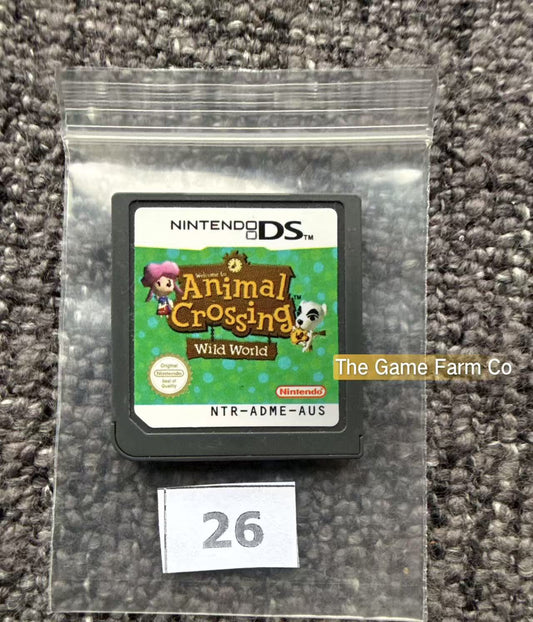 Animal Crossing Wild World - No case - Game Nintendo DS
