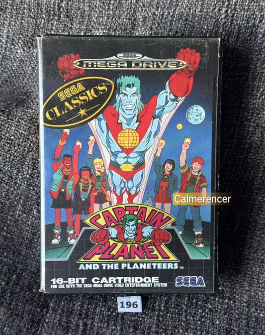Captain Planet And The Planateers  - Game - Sega Mega Drive