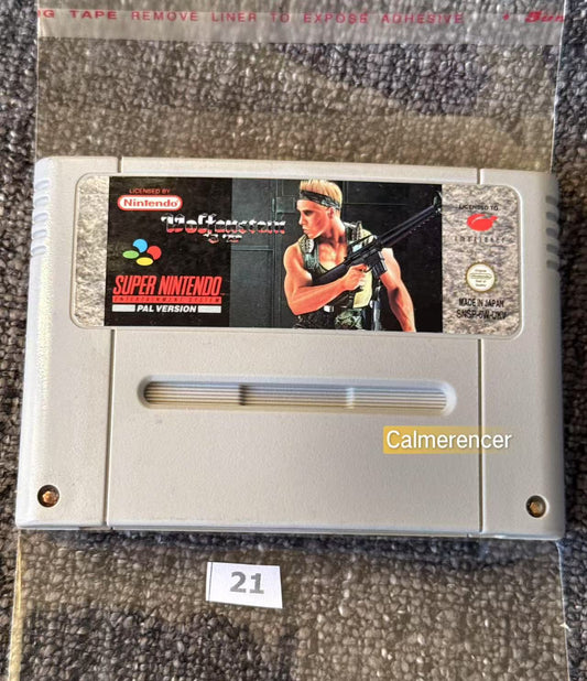 Wolfenstein - Super Nintendo (Snes) Game