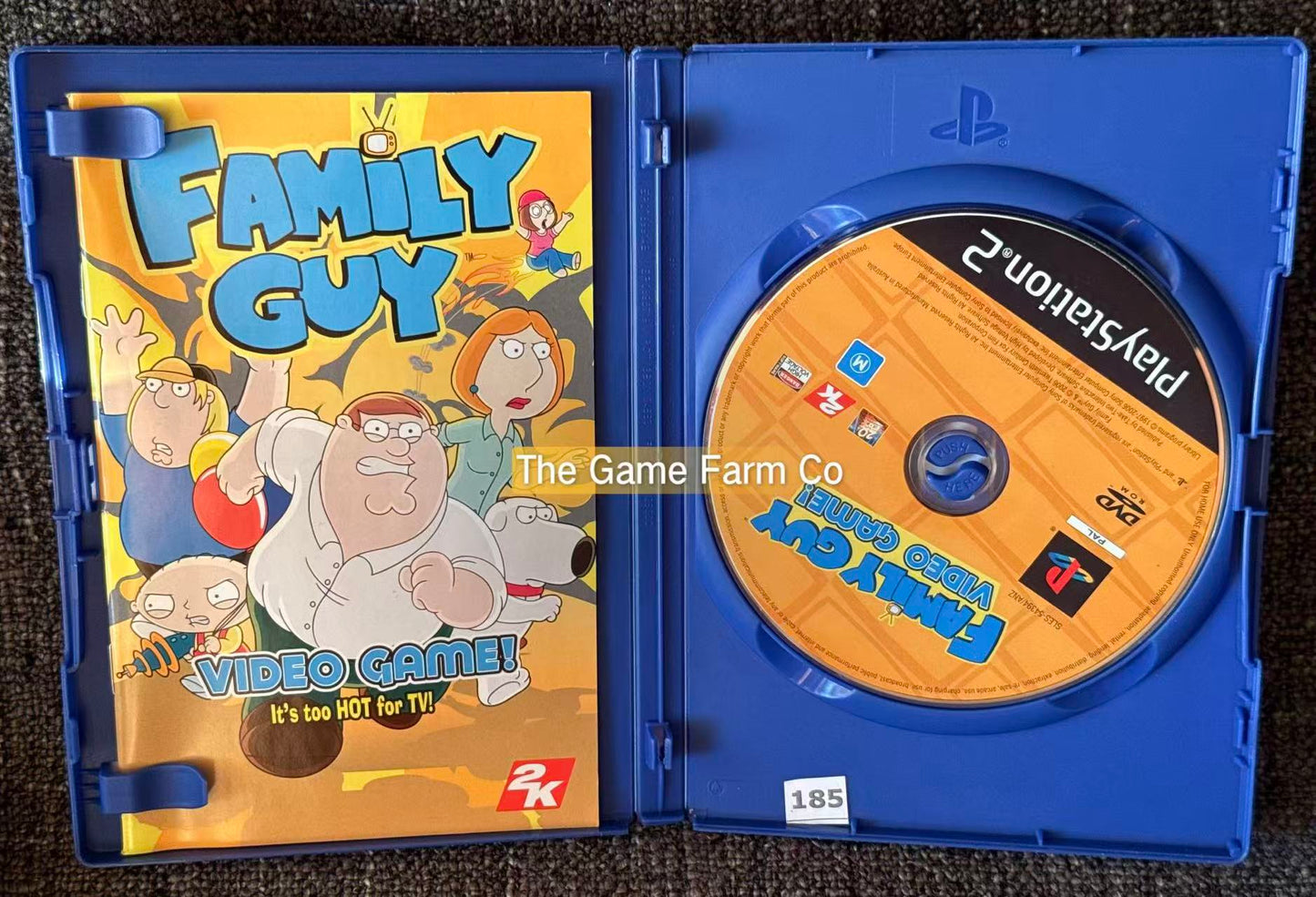 Family Guy Video Game! Sony PlayStation 2 Complete PAL Tested Used