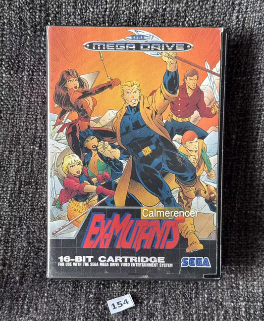 Ex Mutants great - excellent condition - Game - Sega Mega Drive