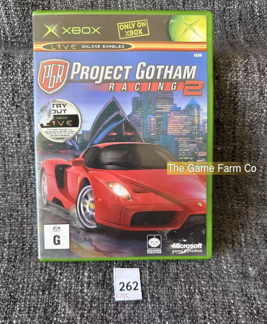 Project Gotham Racing 2 Game Microsoft Xbox Original