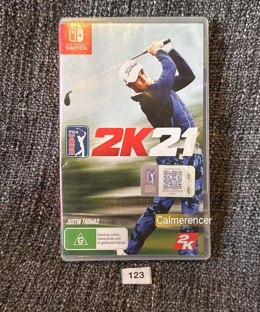 PGA Tour 2K21 Switch Game - Nintendo Switch