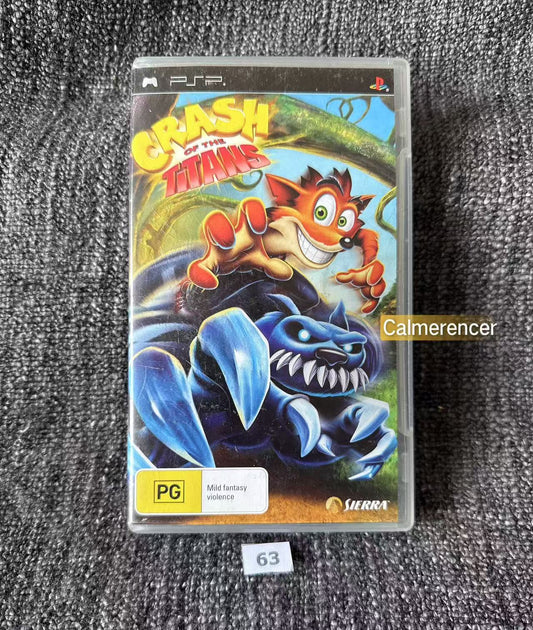 Crash Of The Titans PSP Game - Playstation Portable