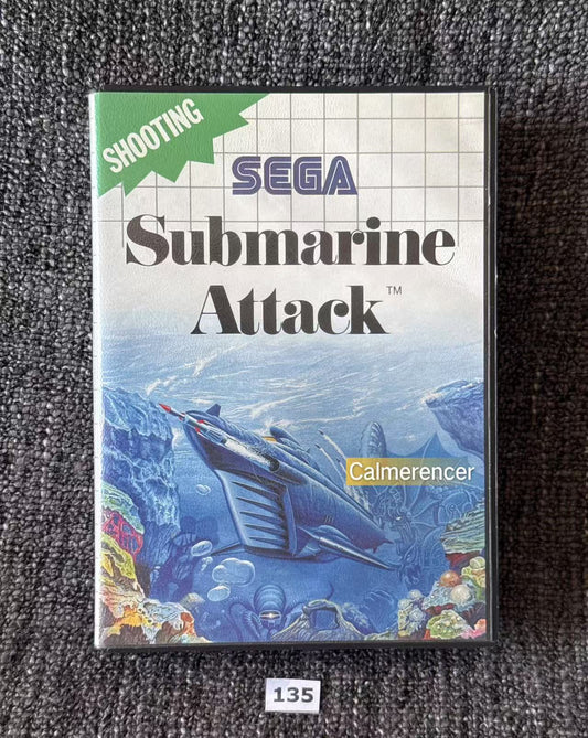 Submarine Attack Game - Sega Master System
