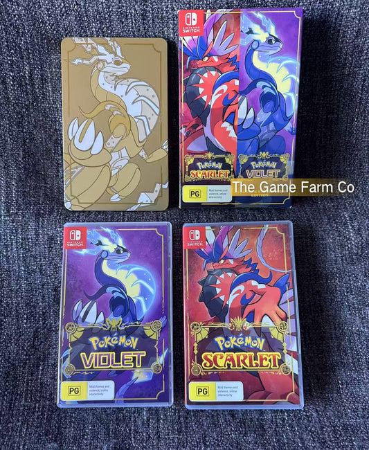Pokemon Scarlet and Violet Dual Pack Switch Games - Nintendo Switch