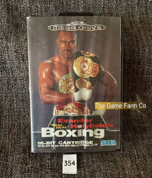 Evander Real Deal Holyfield's Boxing - Game - Sega Mega Drive