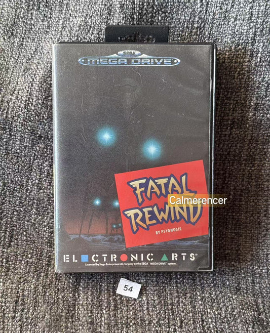 Fatal Rewind - Game - Sega Mega Drive