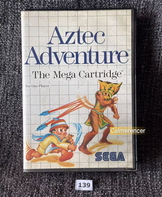Aztec Adventure Game - Sega Master System