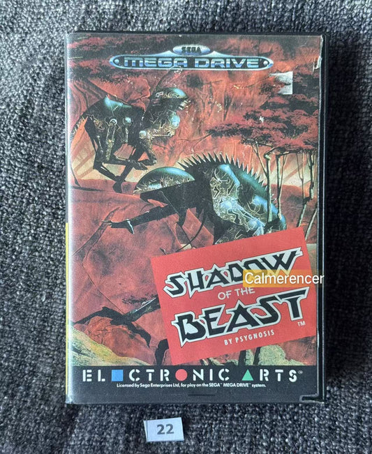 Shadow Of The Beast - No manual - Game - Sega Mega Drive