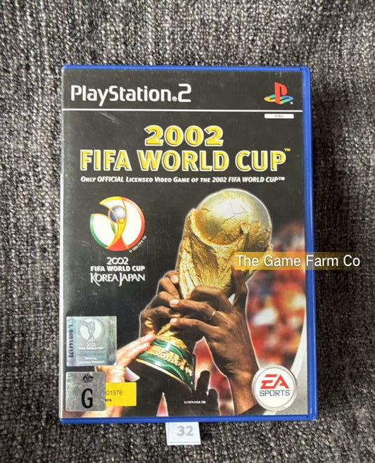 2002 Fifa World Cup  Game- Sony PlayStation 2 (PS2)