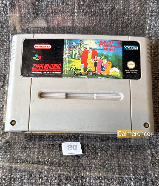 The Addams Family: Pugsley's Scavenger Hunt - Super Nintendo (Snes)