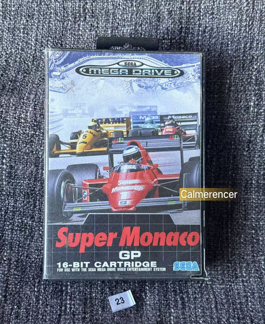 Super Monaco GP - Game - Sega Mega Drive
