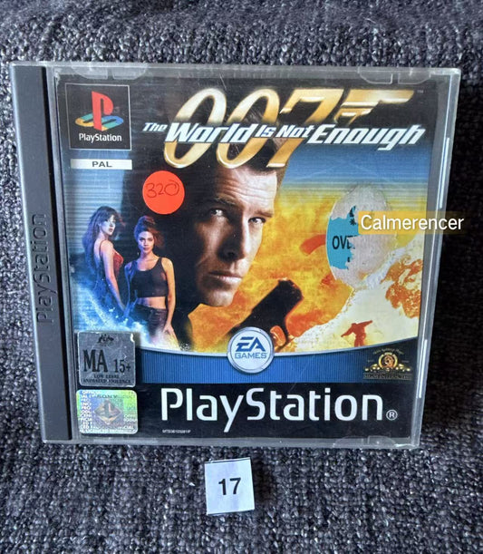 007 The World Is Not Enough - Sony Playstation One (PS1) Game