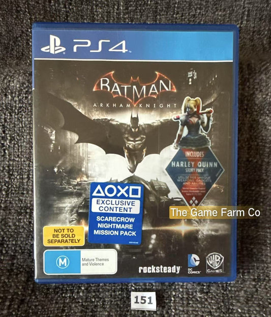 Batman Arkham Knight Sony Playstation 4 (PS4) Game