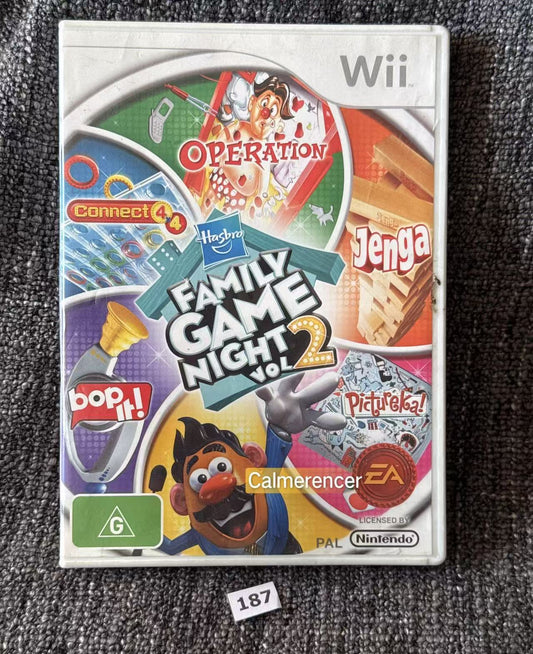 Family Game Night 2 -  Nintendo Wii game