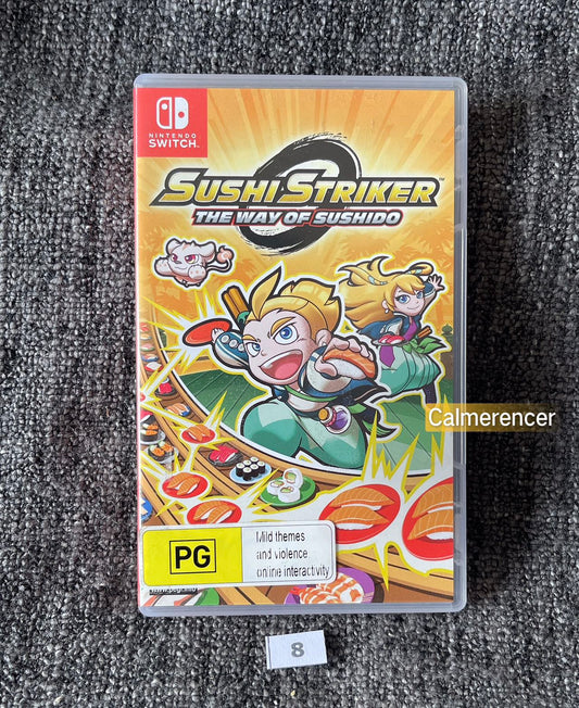 Sushi Striker The Way Of The Sushido Switch Game  - Nintendo