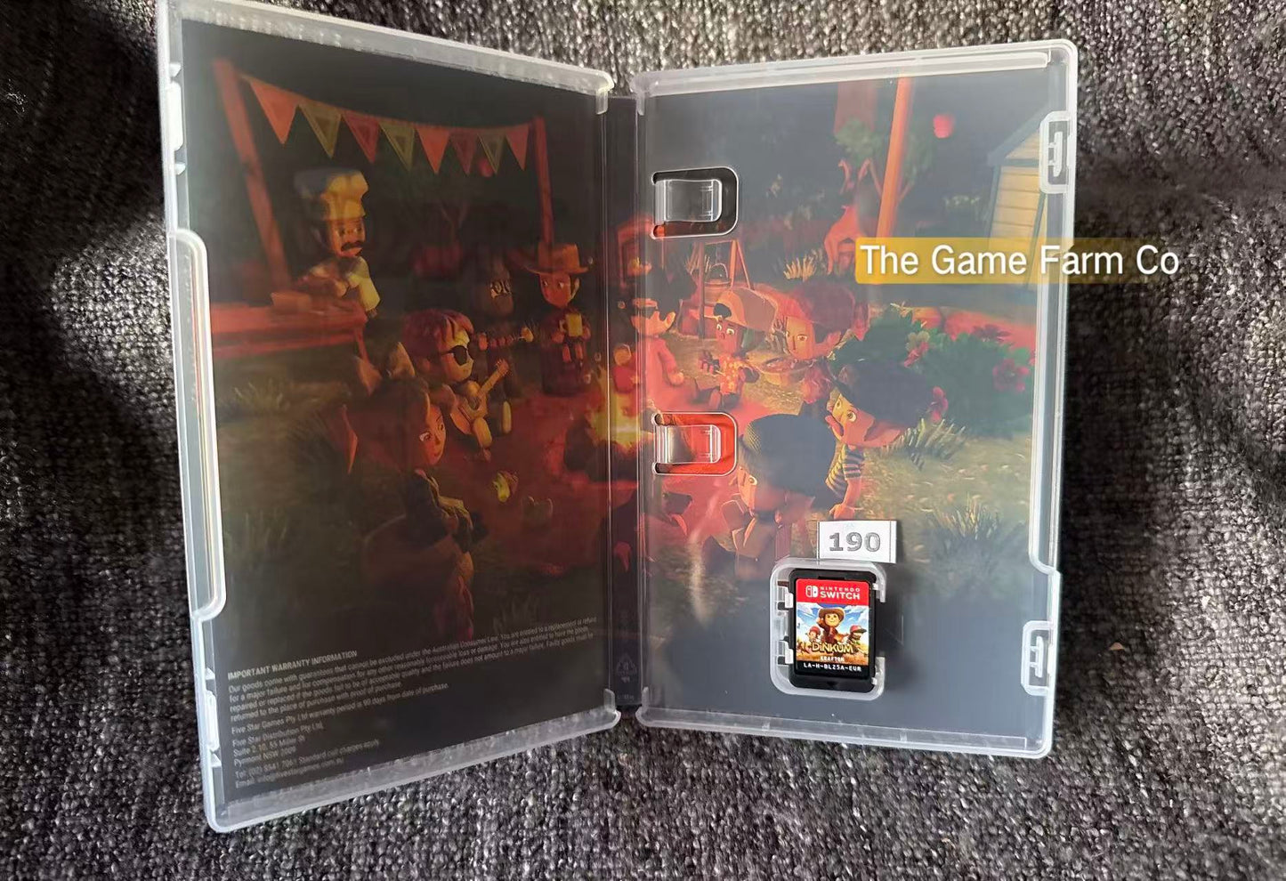 Dinkum Day One Edition (Nintendo Switch, 2026) Complete Box CIB PAL Aussie Game