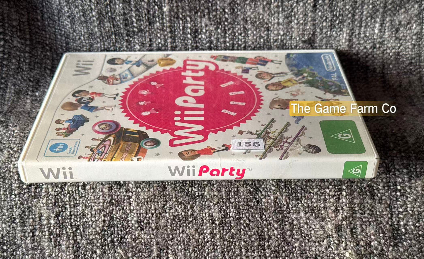 Wii Party (Nintendo Wii) CIB Complete with Manual - PAL Version Tested