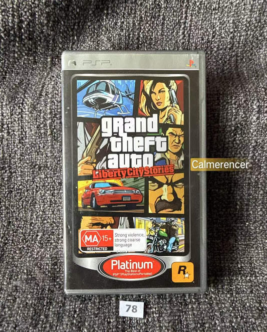 Grand Theft Auto: Liberty City Stories PSP Game - Playstation Portable
