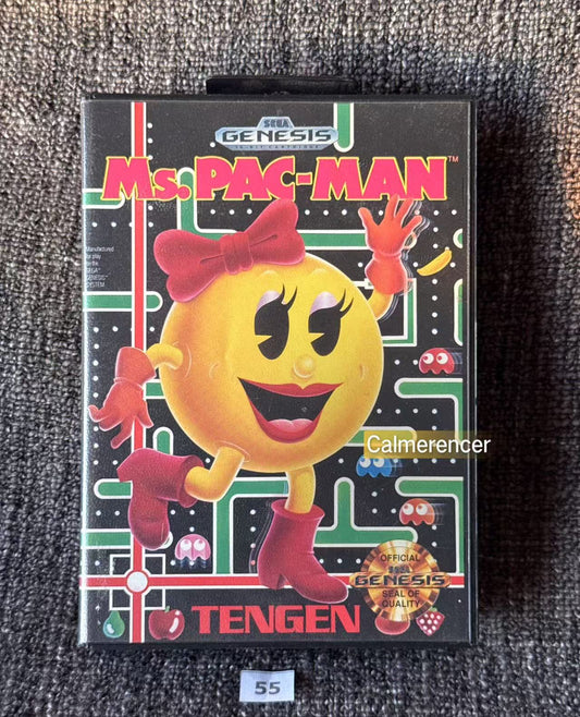 Ms. Pac-Man - No Manual - Game - Sega Mega Drive / Sega Genesis