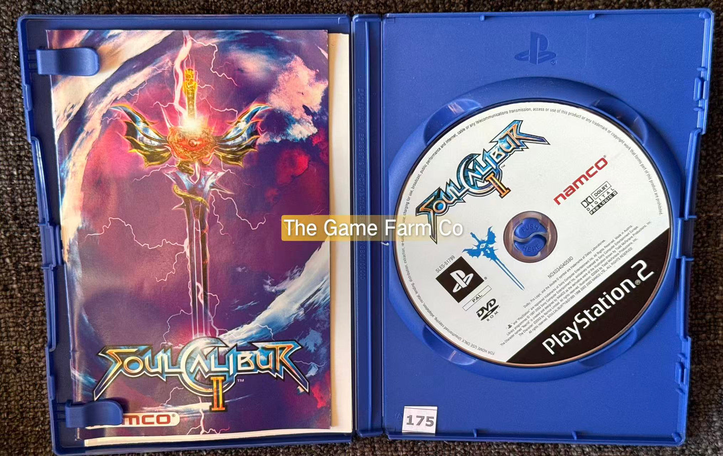 SoulCalibur II Sony PlayStation 2 Complete PAL Tested Used