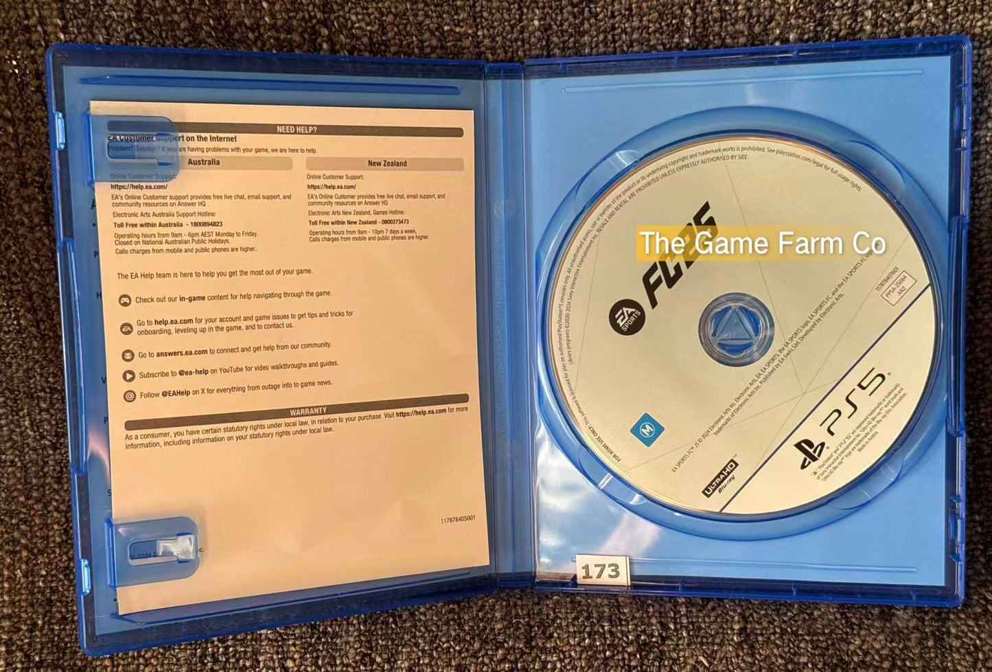 EA Sports FC 25 Sony PlayStation 5 Complete AUS Tested Used