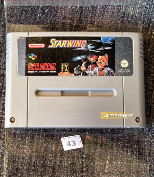 Starwing - Super Nintendo (Snes) Game