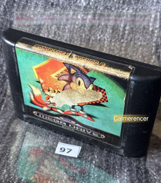Sonic The Hedgehog 2 - Game (No case) - Sega Mega Drive