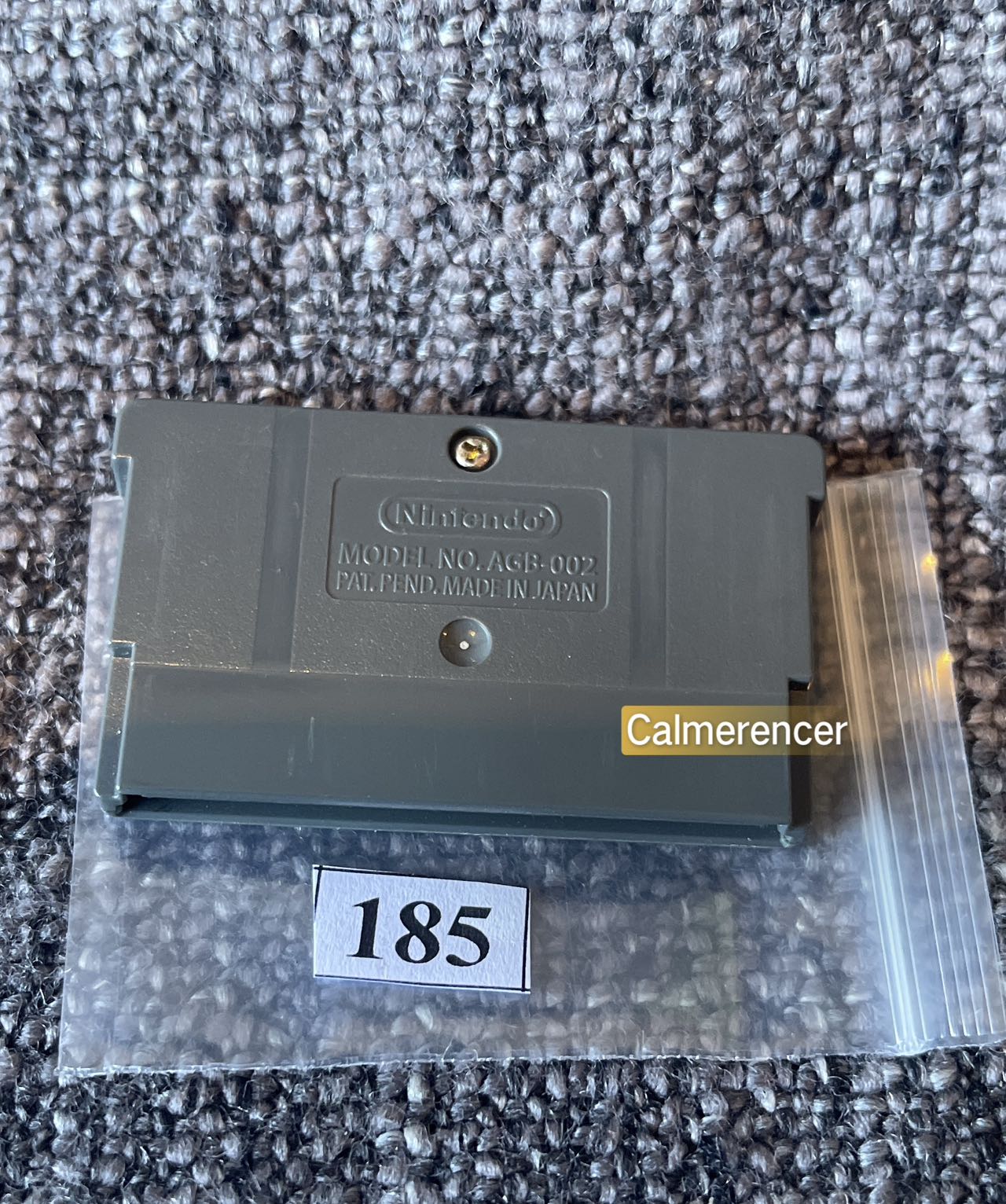 Metroid Fusion Game -Nintendo Gameboy Advance Cart GBA - Pal Version