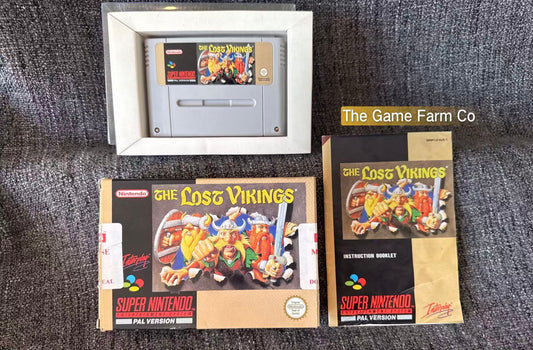 The Lost Vikings Boxed - Super Nintendo (Snes) Game