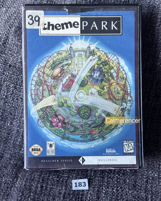 Theme Park  - Game - Sega Mega Drive /Genesis
