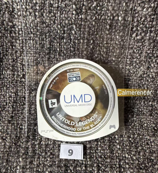 Untold Legends: Brotherhood Of The Blade PSP Game only - PlayStation Portable