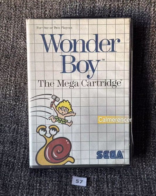 Wonder Boy No manual Game - Sega Master System