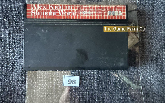 Alex Kidd In Shinobi World Game (No case) - Sega Master System