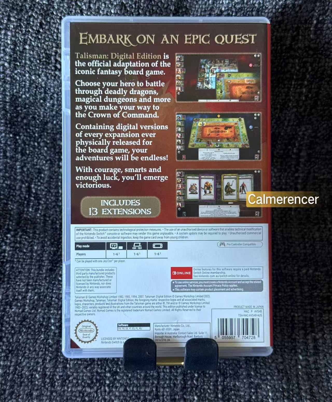 Talisman Digital Edition 40th Anniversary Collection - Brand new - Nintendo Switch
